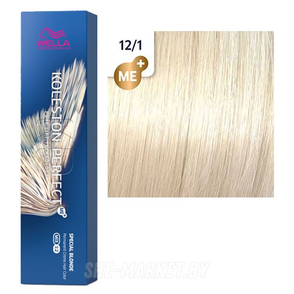 Стойкая крем-краска Koleston Perfect ME+ 12/1 Sand Special Blonde 60мл