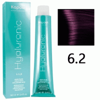 Крем-краска для волос Hyaluronic acid 6.2 Темный блондин фиолетовый, 100 мл Крем-краска для волос Hyaluronic acid 6.2 Темный блондин фиолетовый, 100 мл