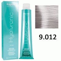 Крем-краска для волос Hyaluronic acid  9.012 Очень светлый блондин прозрачный табачный, 100 мл