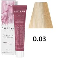 Крем-краска для волос AURORA 0.03 Permanent Hair Color, 60мл