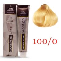 Крем краска для волос Colorianne Prestige ТОН - 100/0 Суперосветлитель натуральная платина, 100мл Крем краска для волос Colorianne Prestige ТОН - 100/0 Суперосветлитель натуральная платина, 100мл