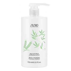 Питательная восстанавливающая маска для волос с экстрактом пшеницы и бамбука, 750мл