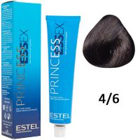 Крем-краска для волос PRINCESS ESSEX 4/6 баклажан 60мл