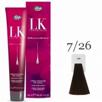 Краска для волос LK OPC Oil Protection Complex 7/26 блондин пепельно-медный, 100мл