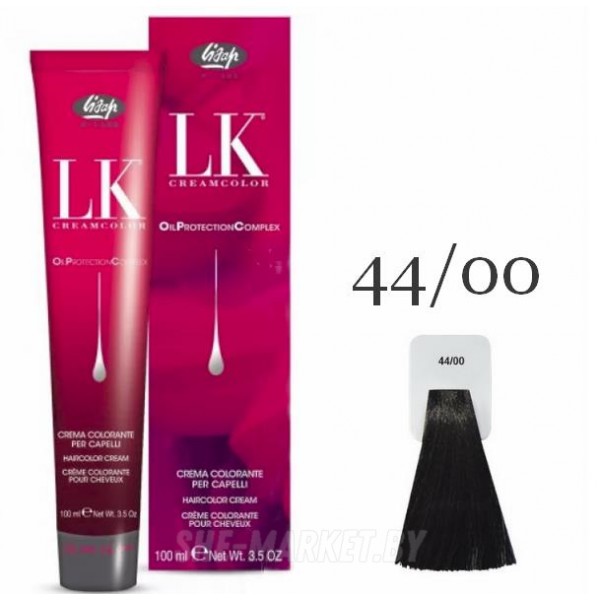Краска для волос LK OPC Oil Protection Complex 44/00 каштановый глубокий, 100мл