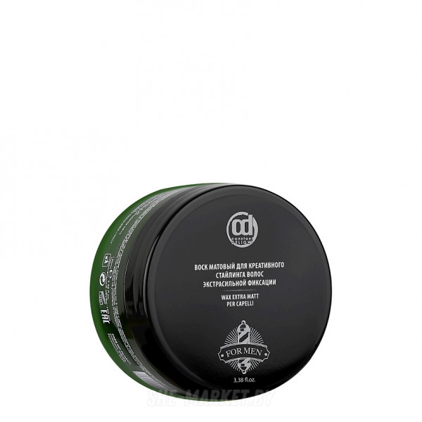 Воск матовый для креативного стайлинга волос экстрасильной фиксации, 100мл