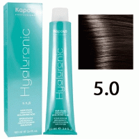 Крем-краска для волос Hyaluronic acid  5.0 Светлый коричневый, 100 мл