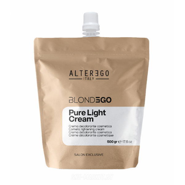 Крем-осветлитель для волос BLONDEGO Pure Light Cream, 500гр