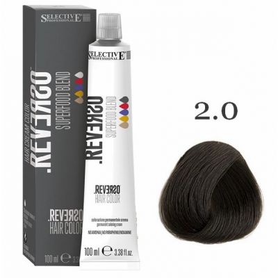 Крем-краска для волос без аммиака Reverso Hair 2.0 Брюнет, 100мл.