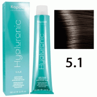 Крем-краска для волос Hyaluronic acid 5.1 Светлый коричневый пепельный, 100 мл Крем-краска для волос Hyaluronic acid 5.1 Светлый коричневый пепельный, 100 мл