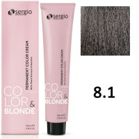 Крем-краска для волос Color Blonde ТОН - 8.1 блондин пепельный, 100мл