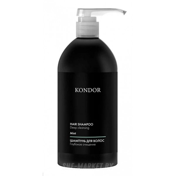 Шампунь для волос глубокое очищение Мята Care Hair&Body, 750мл