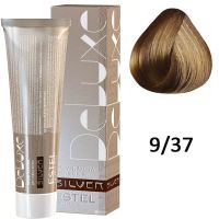 Крем-краска для седых волос SILVER DE LUXE 9/37 блондин золотисто-коричневый 60мл