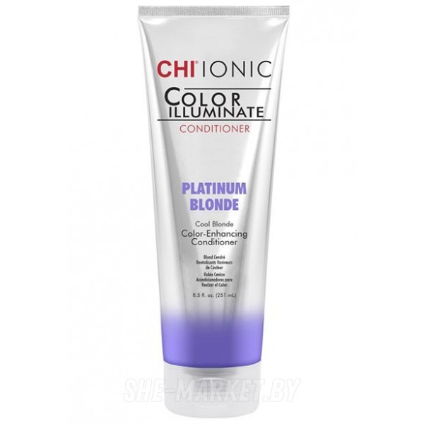Оттеночный кондиционер IONIC Color Illuminate Conditioner PLATINUM BLONDE платиновый блонд 251 мл