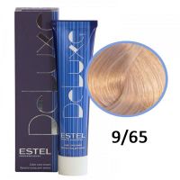 Краска-уход для волос Deluxe 9/65 блондин фиолетово-красный 60мл