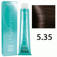 Крем-краска для волос Hyaluronic acid 5.35 Светлый коричневый каштановый, 100 мл Крем-краска для волос Hyaluronic acid 5.35 Светлый коричневый каштановый, 100 мл