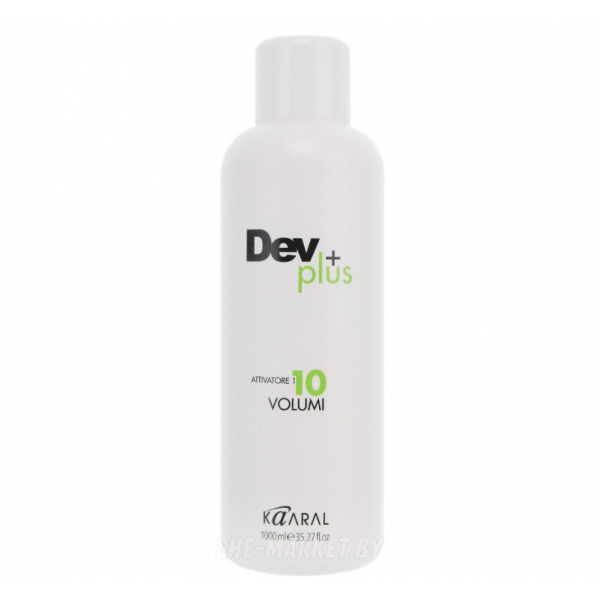 Окислитель для краски Dev Oxi plus Peroxide 3%, 1л