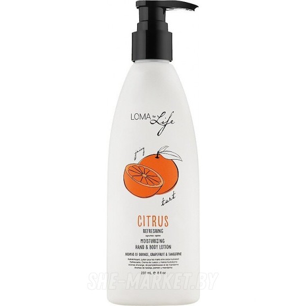 Лосьон для рук и тела с ароматом цитруса Citrus Refreshing Moisturizing Hand & Body Lotion, 237мл
