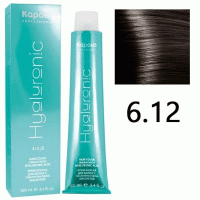 Крем-краска для волос Hyaluronic acid 6.12 Темный блондин табачный, 100 мл Крем-краска для волос Hyaluronic acid 6.12 Темный блондин табачный, 100 мл