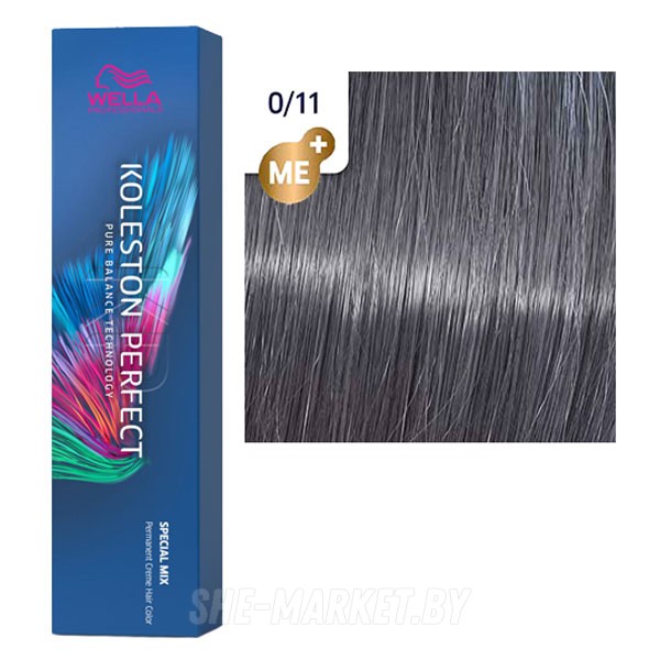 Стойкая крем-краска Koleston Perfect ME+ 0/11 Ash Special Mix 60мл