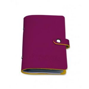 Органайзер для стемпинг пластин на 20 шт Crazy story фуксия