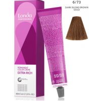 Стойкая крем-краска LondaColor 6/73 темный блонд коричнево-золотистый 60мл Стойкая крем-краска LondaColor 6/73 темный блонд коричнево-золотистый 60мл