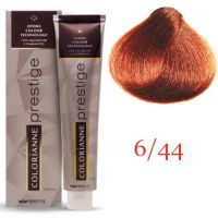 Крем краска для волос Colorianne Prestige ТОН - 6/44 Темный яркомедный блонд, 100мл Крем краска для волос Colorianne Prestige ТОН - 6/44 Темный яркомедный блонд, 100мл
