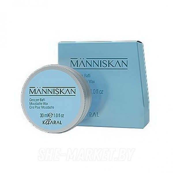 Воск для усов Manniskan Moustache Wax, 30мл