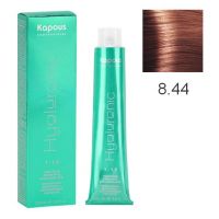 Крем-краска для волос Hyaluronic acid 8.44 Светлый блондин медный интенсивный, 100 мл Крем-краска для волос Hyaluronic acid 8.44 Светлый блондин медный интенсивный, 100 мл