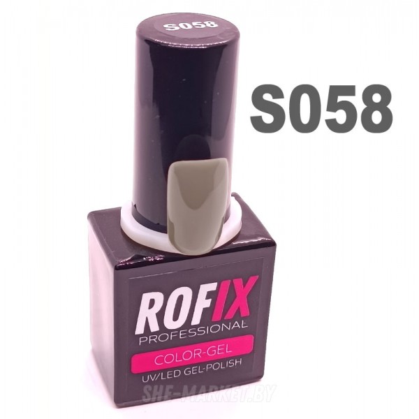 Гель-лак Rofix Color-Gel #S058, 10гр