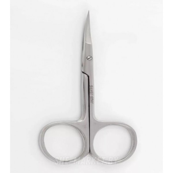 Ножницы маникюрные для кутикул, длинное тонкое лезвие