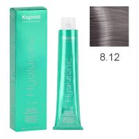 Крем-краска для волос Hyaluronic acid 8.12 Светлый блондин пепельный перламутровый, 100 мл Крем-краска для волос Hyaluronic acid 8.12 Светлый блондин пепельный перламутровый, 100 мл