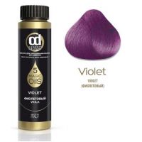 Масло для окрашивания волос без аммиака Olio Colorante 5 Magic Oils, тон ФИОЛЕТОВЫЙ, 50 мл