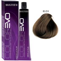 Крем-краска для волос Color Evo 6.01 Блондин натурально-пепельный 100мл