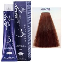 Крем-краска для волос Escalation Easy Absolute 3 ТОН 66/78 темный блондин глубокий мокко 60мл