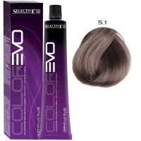 Крем-краска для волос Color Evo 5.1 Светло-каштановый пепельный 100мл