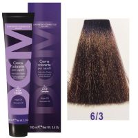 Крем-краска DCM Hair Color Cream HOP Complex 6/3 100мл