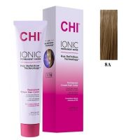 Безаммиачная крем-краска для волос Ionic Permanent Shine Hair Color 8A, 85гр