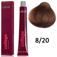 Краска для волос Collage creme hair color ТОН - 8/20, 60мл
