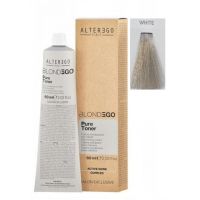 Безаммиачная тонирующая крем-краска BLONDEGO PURE TONER White, 60мл Безаммиачная тонирующая крем-краска BLONDEGO PURE TONER White, 60мл