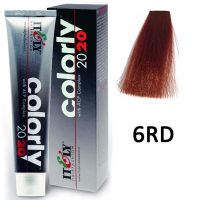 Краска для волос Сolorly 2020 ТОН 6RD Темный блонд красно-золотистый, 60мл
