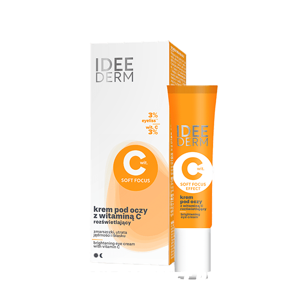 Выравнивающий тон крем для кожи вокруг глаз с витамином С IDEE DERM, 15мл