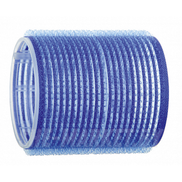 Бигуди-липучки, синие d 52мм., 6шт/упк