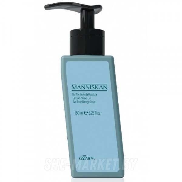 Гель для гладкого бритья с экстрактом Алоэ Вера Manniskan Smooth Shave Gel, 150мл