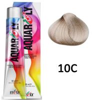 Кремообразный краситель для волос Aquar ly 10C Пепельный ультрасветлый блондин, 100мл