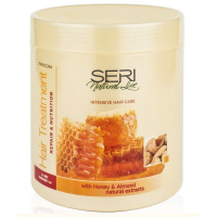 Маска для сухи и поврежденных волос Реконструкция и питание Natural Line, 1000мл