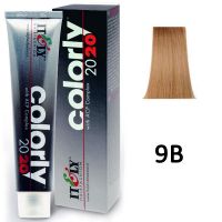 Краска для волос Сolorly 2020 ТОН 9B Очень светлый блонд (бежевая гамма), 60мл