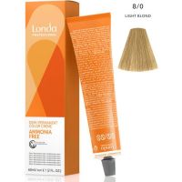 Интенсивное тонирование волос Londacolor 8/0 Светлый блонд (натуральный) 60мл Интенсивное тонирование волос Londacolor 8/0 Светлый блонд (натуральный) 60мл