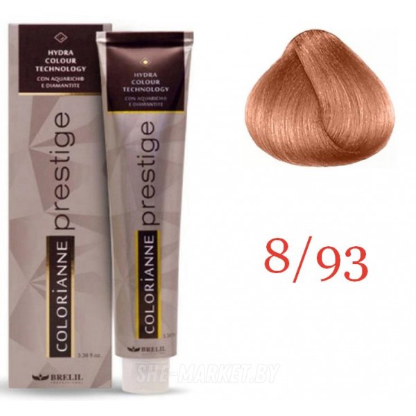 Крем краска для волос Colorianne Prestige ТОН - 8/93 Светлый светлокаштановый блонд, 100мл