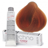 Краска для волос перманентная Techno Fruit Color 7/44 медный яркий блондин, 100мл Краска для волос перманентная Techno Fruit Color 7/44 медный яркий блондин, 100мл